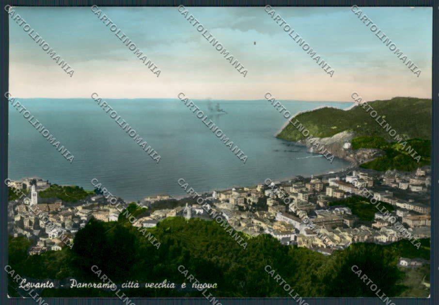 La Spezia Levanto Panorama foto FG cartolina BB2023 – fronte