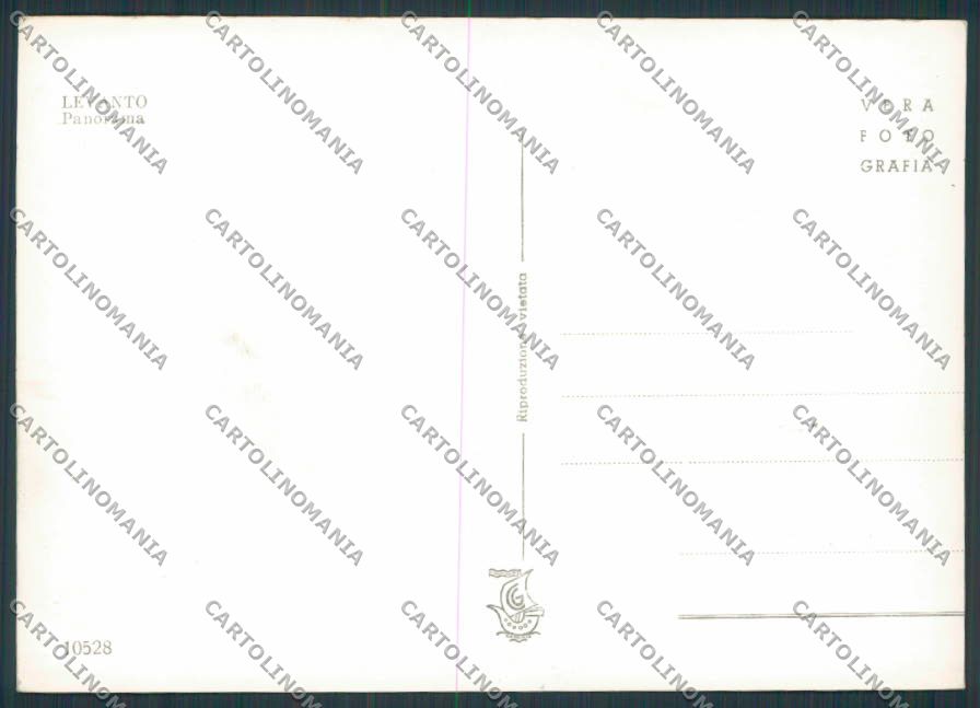 La Spezia Levanto Panorama foto FG cartolina BB2034 – retro