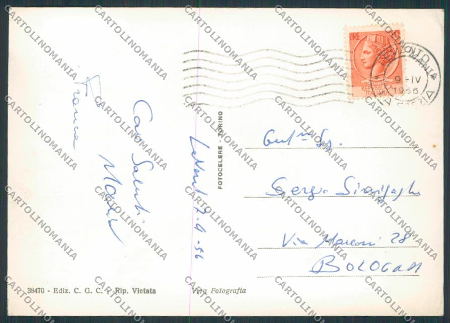 La Spezia Levanto Panorama foto FG cartolina BB2038 – retro