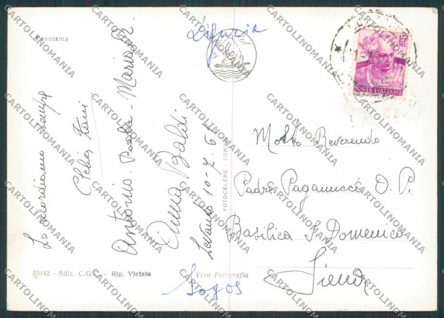 La Spezia Levanto Panorama foto FG cartolina BB2055 – retro