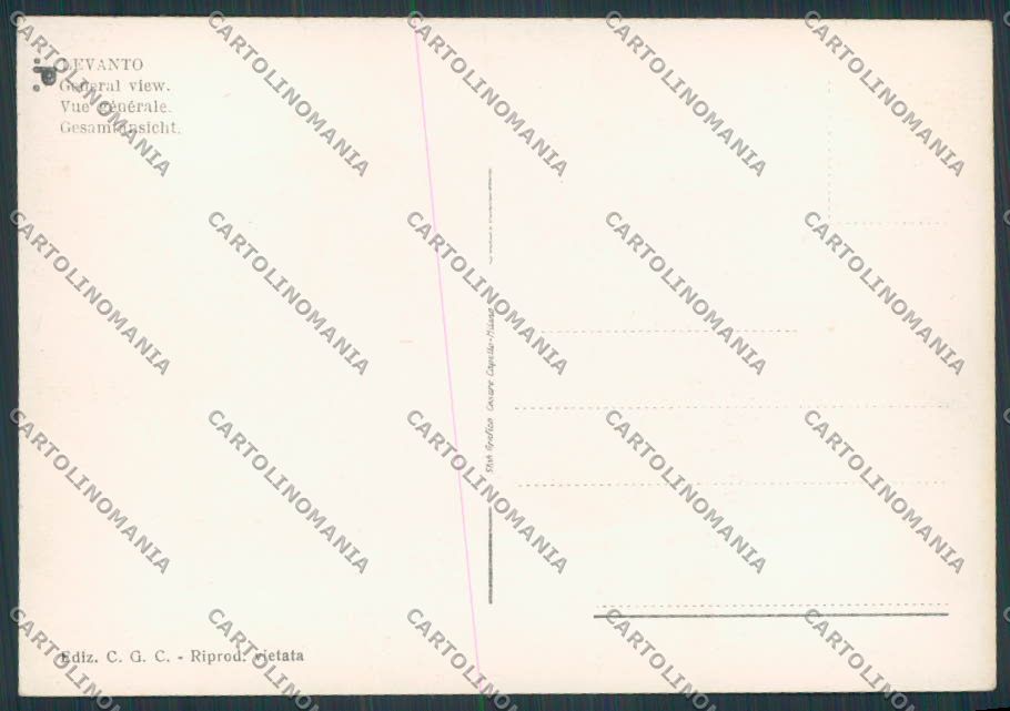 La Spezia Levanto Panorama FG cartolina BB2067 – retro