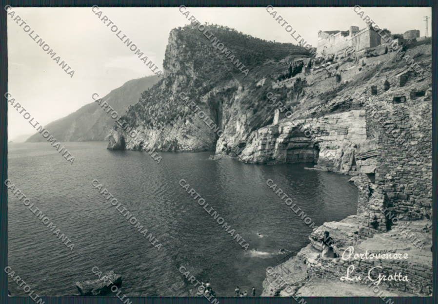 La Spezia Portovenere la Grotta foto FG cartolina BB2074 – fronte