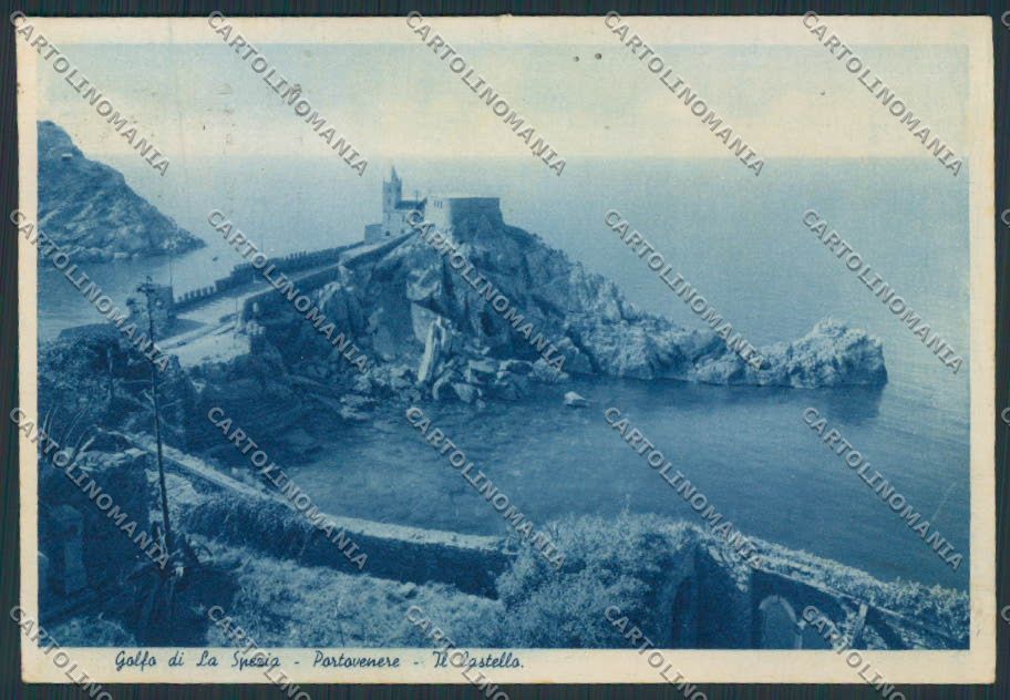 La Spezia Portovenere Castello FG cartolina BB2076 – fronte