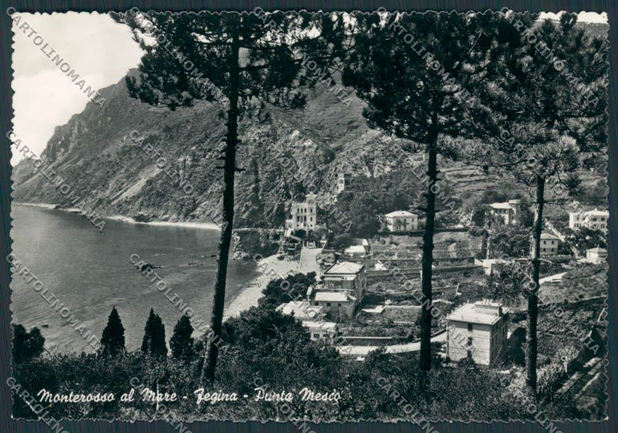 La Spezia Monterosso Punta Mesco PIEGHINA foto FG cartolina BB2080 – fronte