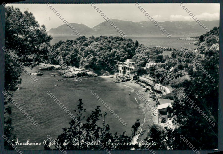 La Spezia Fiascherino Panorama foto FG cartolina BB2121 – fronte