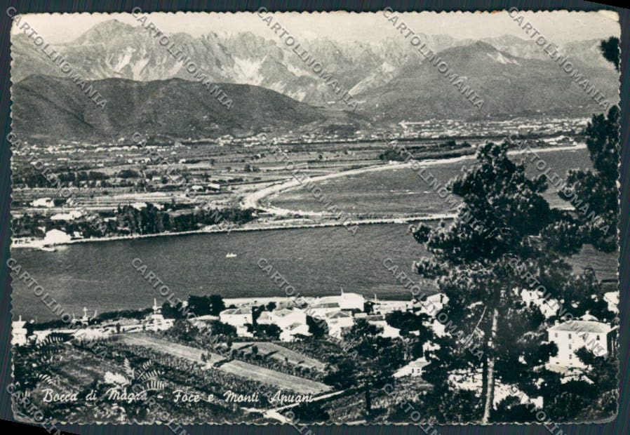 La Spezia Bocca di Magra Foce Monti Apuani foto FG cartolina BB2141 – fronte