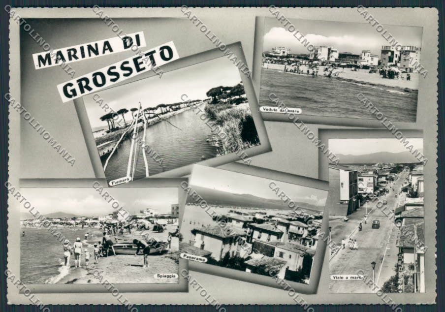 Grosseto Marina di foto FG cartolina BB2171 – fronte