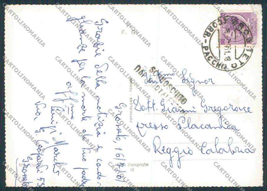 Grosseto Marina di foto FG cartolina BB2171 – retro