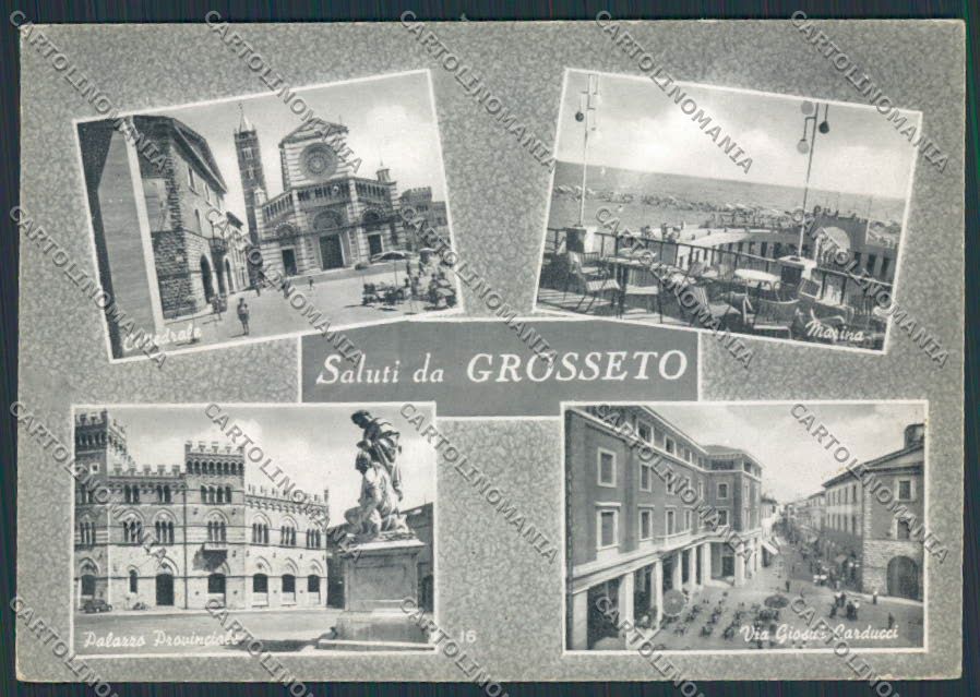 Grosseto Città saluti da Vedutine FG cartolina BB2194 – fronte