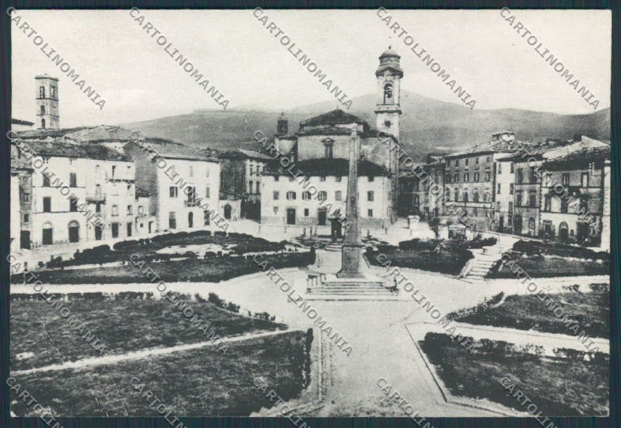 Grosseto Castel del Piano Piazza Garibaldi FG cartolina BB2248 – fronte