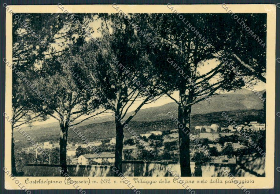Grosseto Castel del Piano Villaggio delle Ciaccine FG cartolina BB2253 – fronte