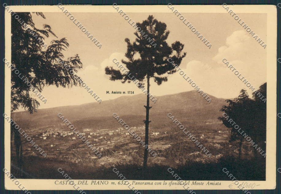 Grosseto Castel del Piano Panorama FG cartolina BB2260 – fronte