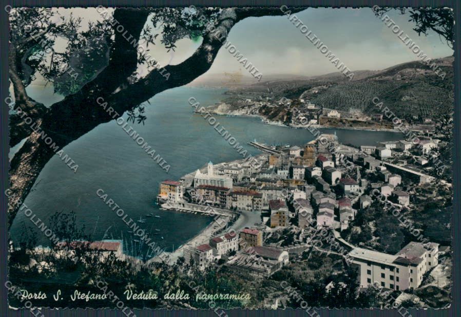 Grosseto Porto Santo Stefano Panorama foto FG cartolina BB2264 – fronte