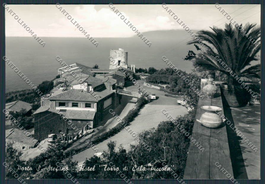 Grosseto Porto Santo Stefano Hotel Torre Cala Piccola foto FG cartolina BB2274 – fronte