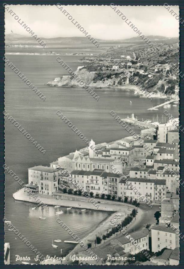 Grosseto Porto Santo Stefano Panorama foto FG cartolina BB2276 – fronte