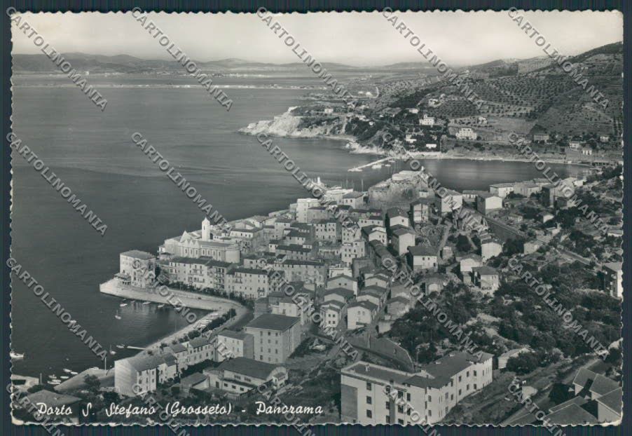 Grosseto Porto Santo Stefano Panorama foto FG cartolina BB2278 – fronte