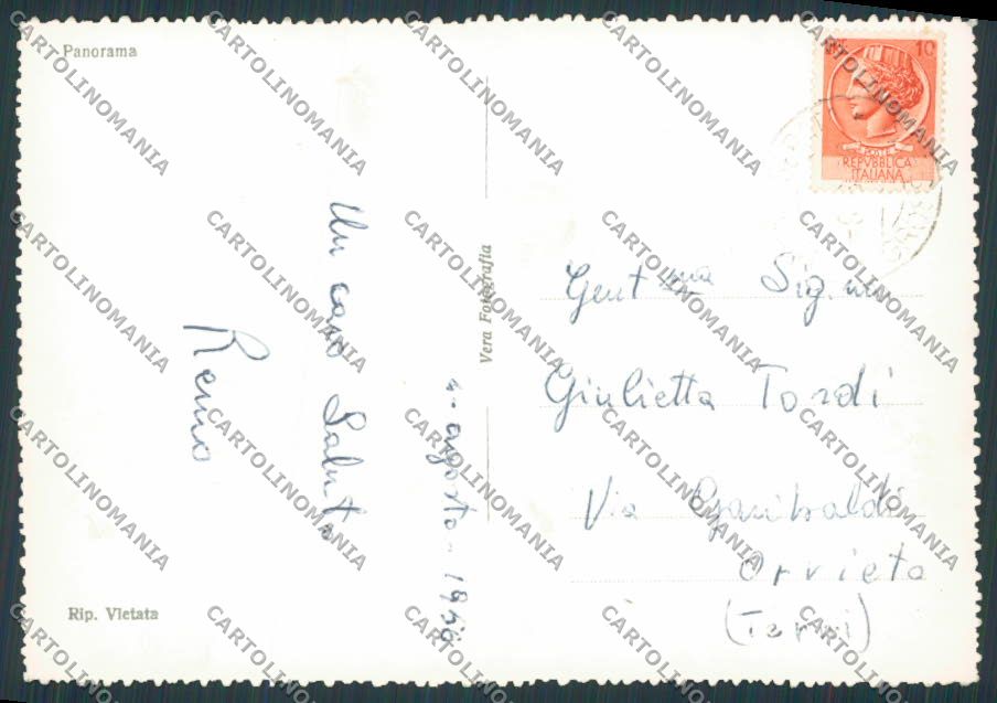 Grosseto Porto Santo Stefano Panorama foto FG cartolina BB2281 – retro
