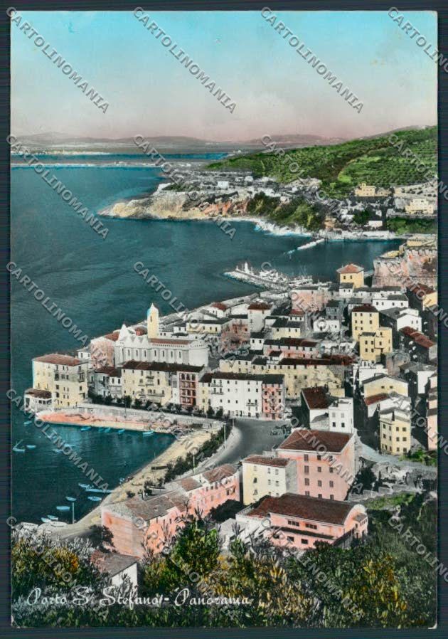 Grosseto Porto Santo Stefano Panorama foto FG cartolina BB2282 – fronte