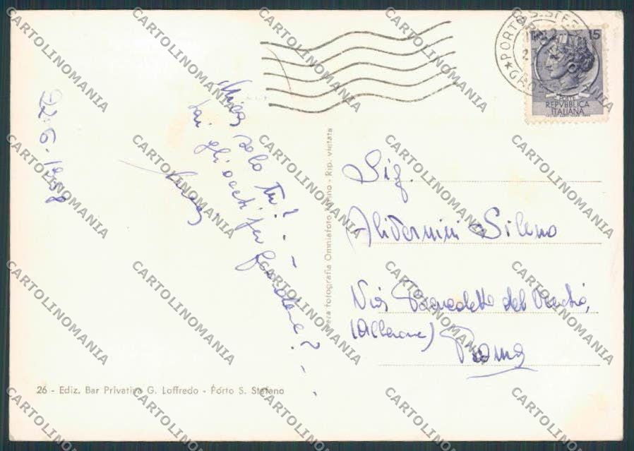 Grosseto Porto Santo Stefano Panorama foto FG cartolina BB2282 – retro