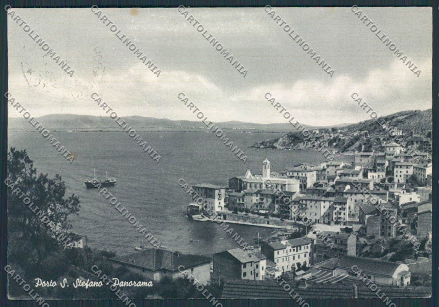 Grosseto Porto Santo Stefano Panorama FG cartolina BB2287 – fronte
