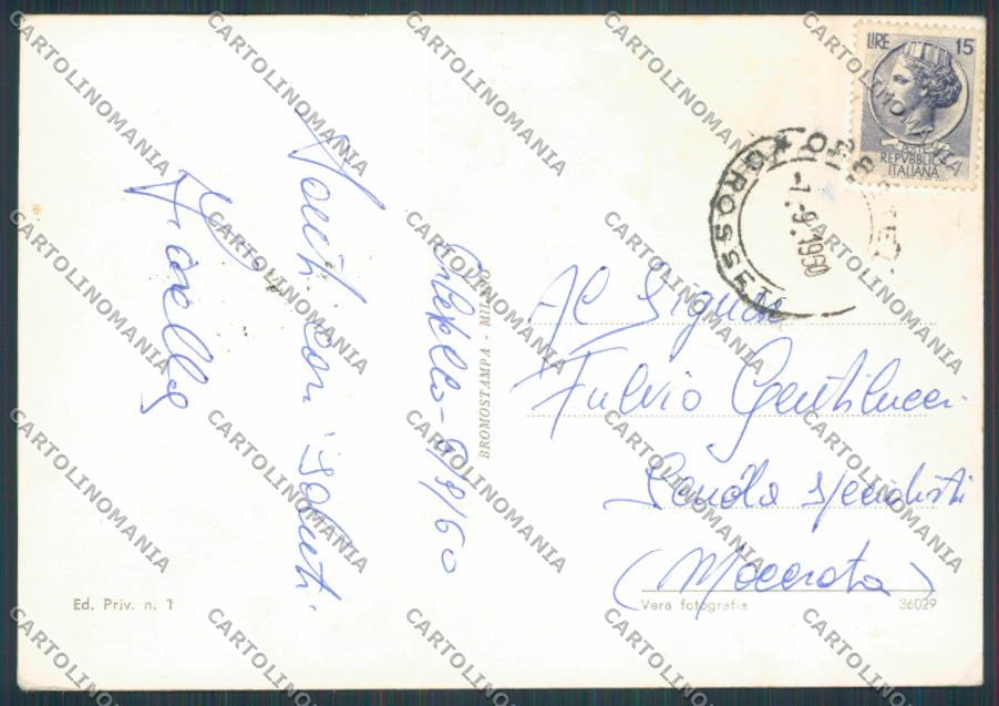 Grosseto Porto Ercole Panorama foto FG cartolina BB2289 – retro