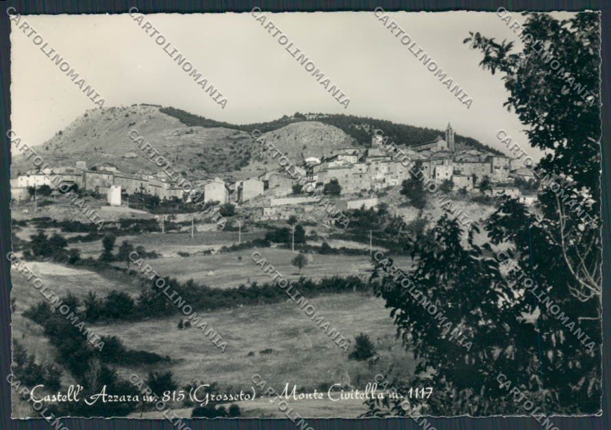 Grosseto Castell'Azzara Monte Civitella foto FG cartolina BB2322 – fronte