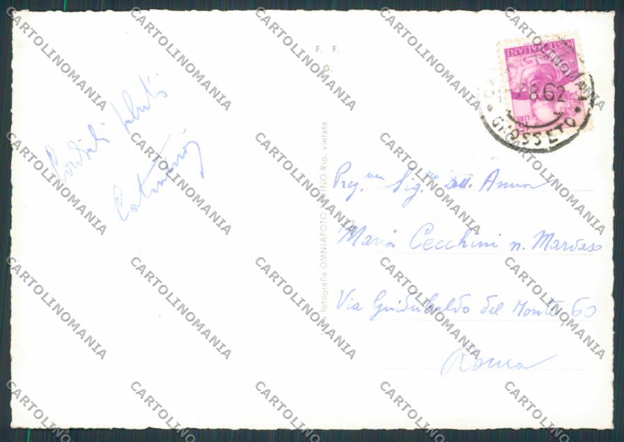 Grosseto Castell'Azzara Monte Civitella foto FG cartolina BB2322 – retro