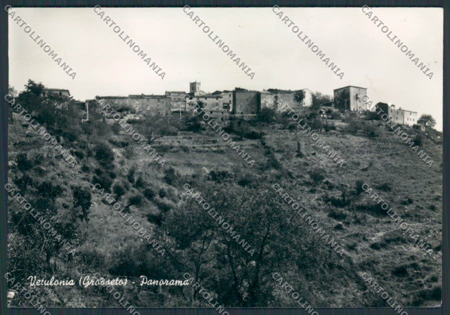 Grosseto Vetulonia Panorama foto FG cartolina BB2351 – fronte
