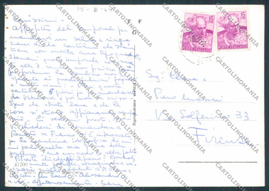 Grosseto Vetulonia Panorama foto FG cartolina BB2351 – retro