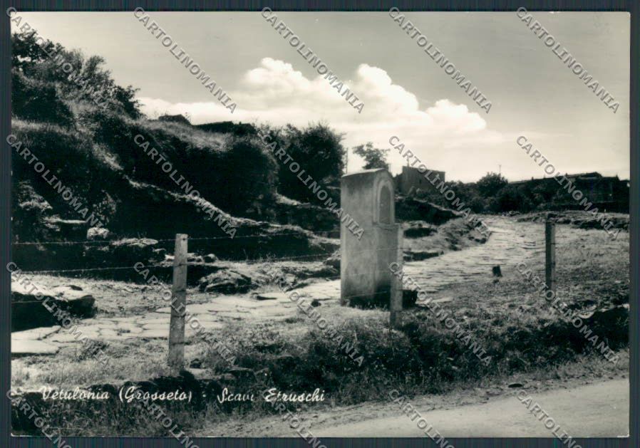 Grosseto Vetulonia Scavi Etruschi foto FG cartolina BB2352 – fronte