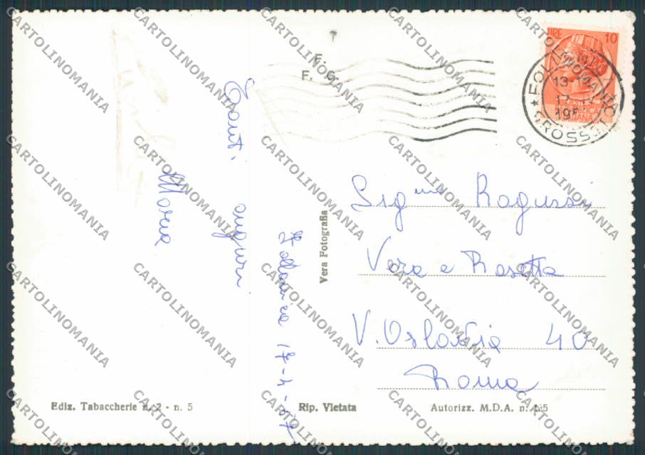 Grosseto Follonica Punta Ala foto FG cartolina BB2364 – retro