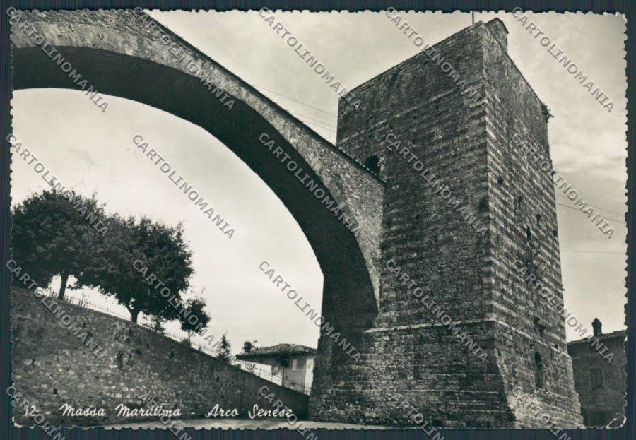 Grosseto Massa Marittima Arco Senese foto FG cartolina BB2377 – fronte