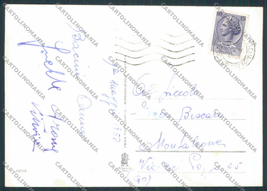 Grosseto Castiglione della Pescaia Vedutine foto FG cartolina BB2379 – retro