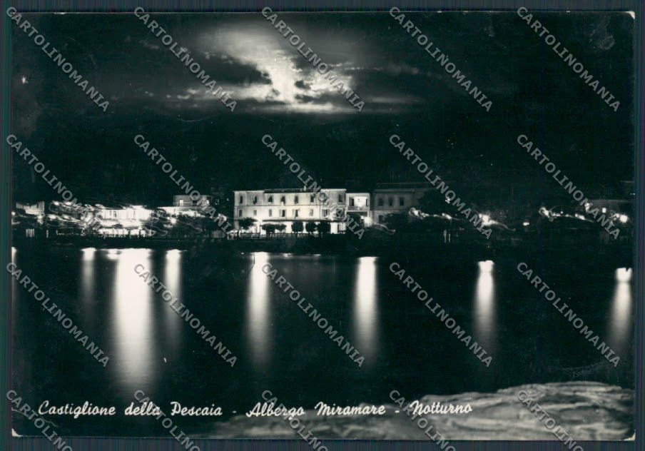 Grosseto Castiglione della Pescaia Albergo Miramare foto FG cartolina BB2389 – fronte