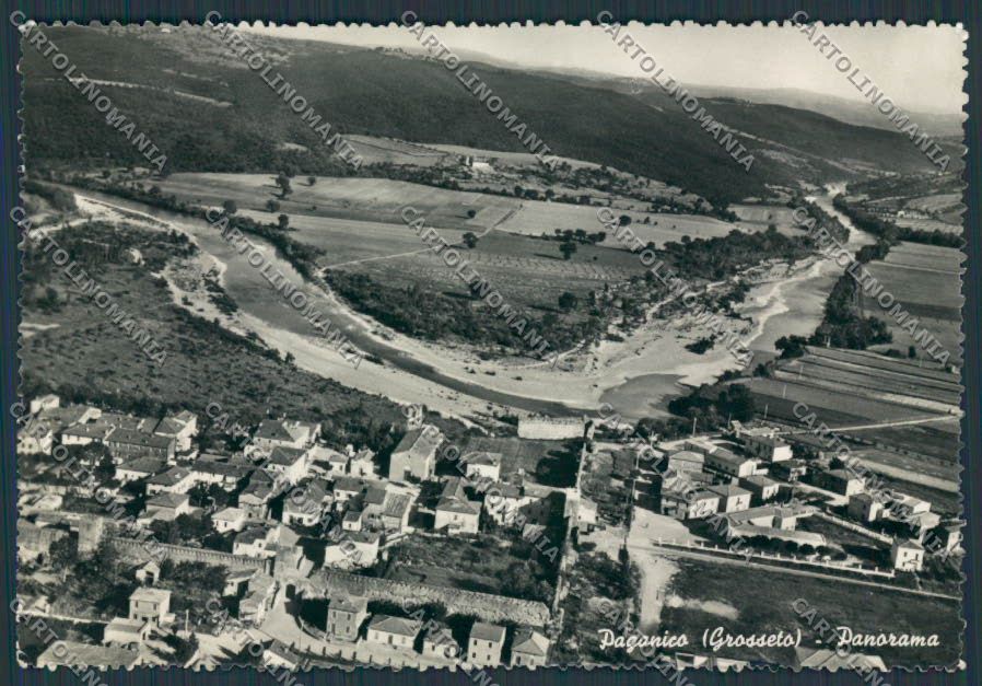 Grosseto Paganico Panorama foto FG cartolina BB2406 – fronte