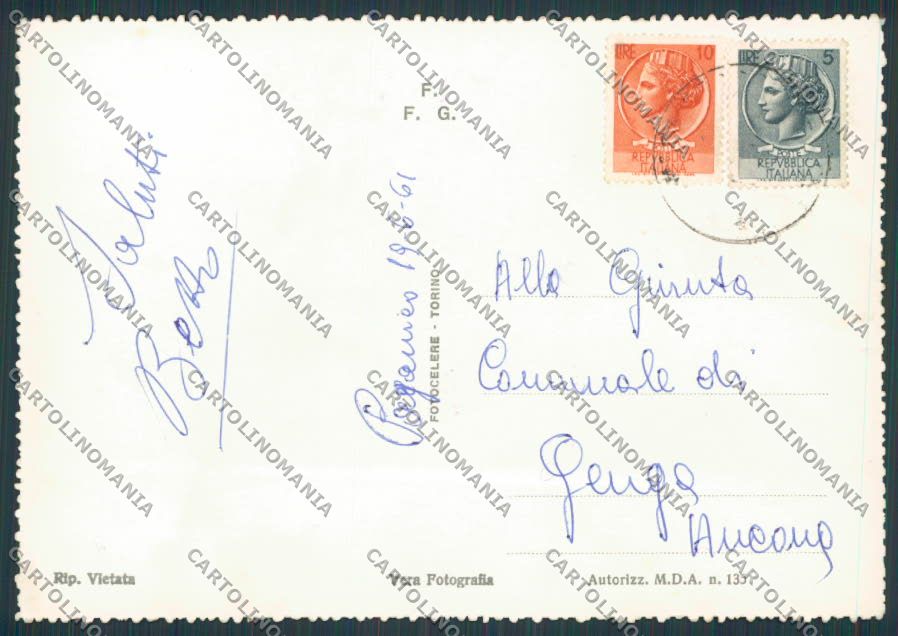 Grosseto Paganico Panorama foto FG cartolina BB2406 – retro