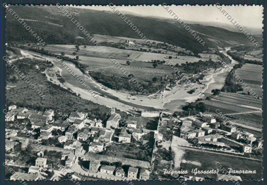 Grosseto Paganico Panorama foto FG cartolina BB2407 – fronte