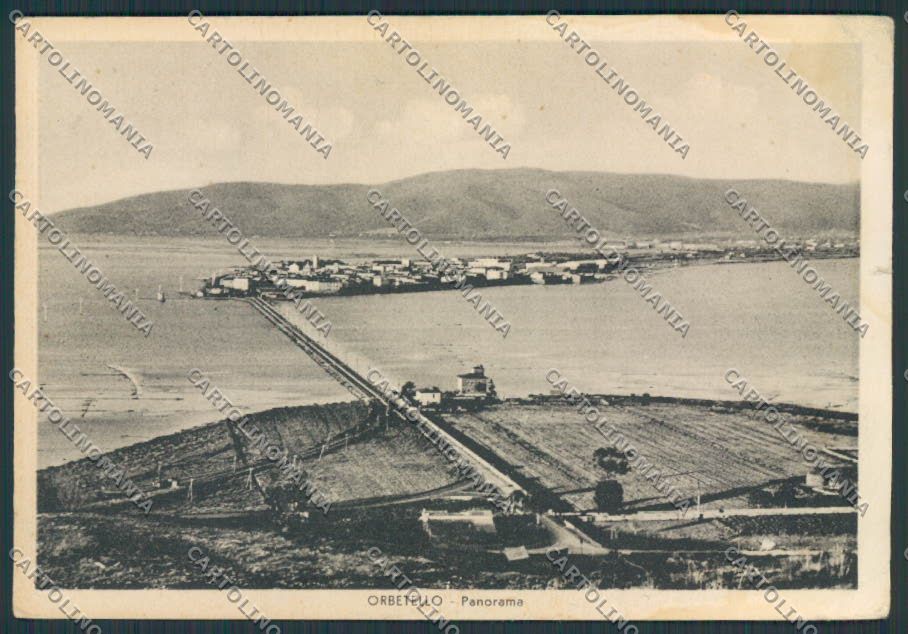 Grosseto Orbetello Panorama FG cartolina BB2433 – fronte