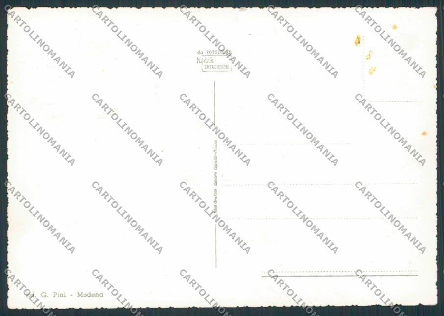 Modena Città saluti a grande velocità foto FG cartolina BB2435 – retro