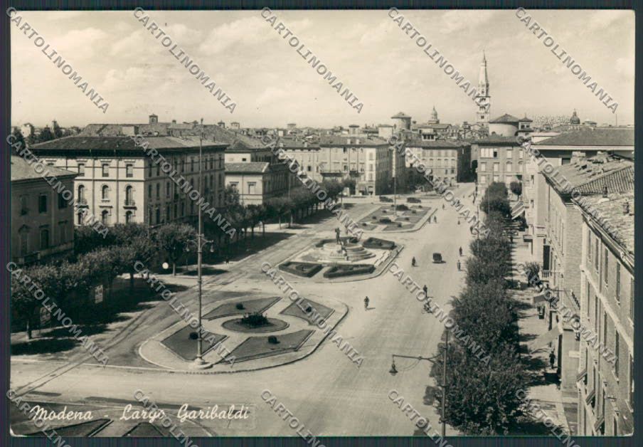 Modena Città Largo Garibaldi foto FG cartolina BB2436 – fronte