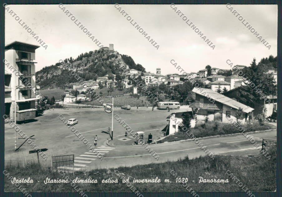 Modena Sestola Panorama Corriera foto FG cartolina BB2454 – fronte