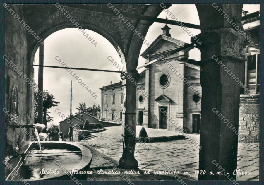 Modena Sestola Chiesa foto FG cartolina BB2455 – fronte