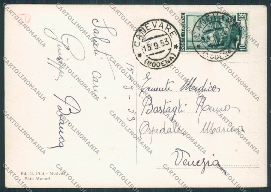 Modena Fanano Panorama FG cartolina BB2468 – retro