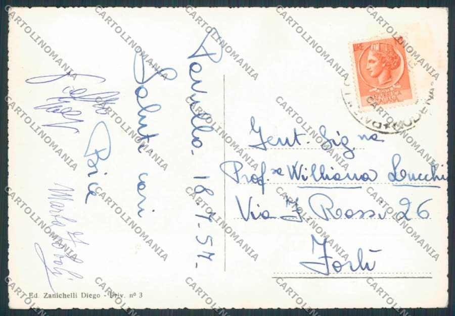 Modena Pavullo nel Frignano Panorama foto FG cartolina BB2478 – retro