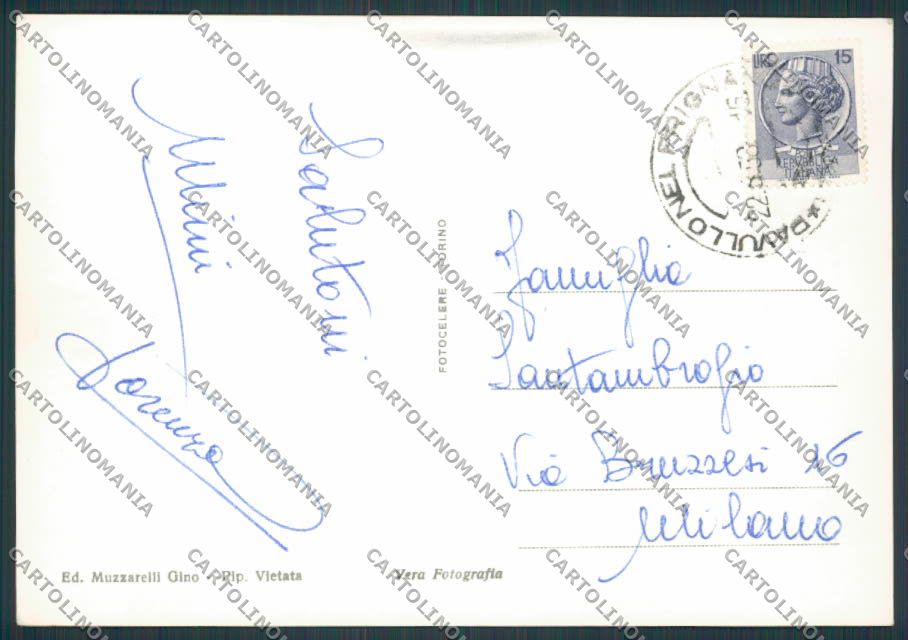 Modena Pavullo nel Frignano Panorama foto FG cartolina BB2481 – retro