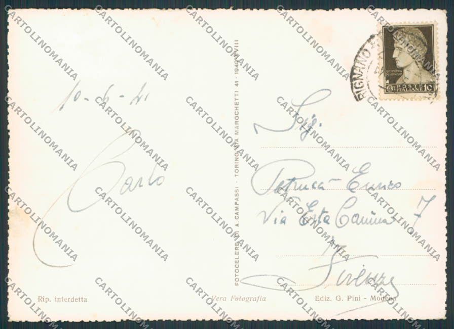 Modena Pavullo nel Frignano Panorama foto FG cartolina BB2484 – retro