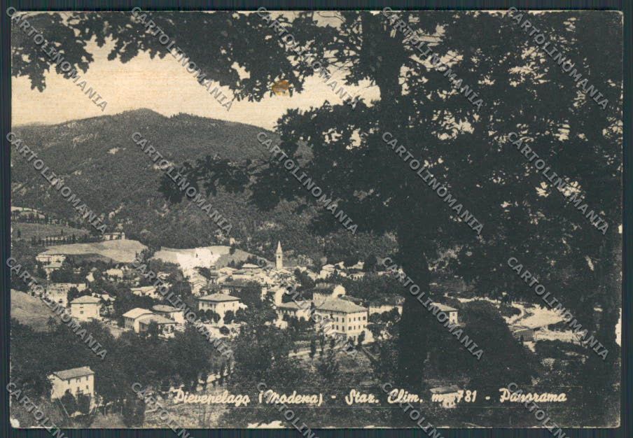 Modena Pievepelago Panorama PIEGA FG cartolina BB2495 – fronte