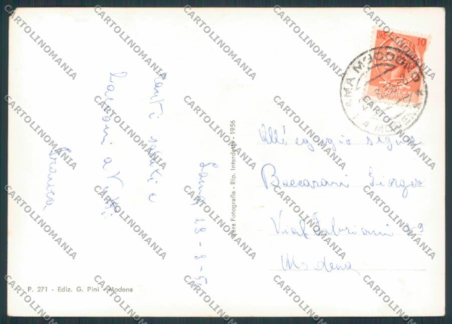 Modena Lama Mocogno Panorama foto FG cartolina BB2498 – retro