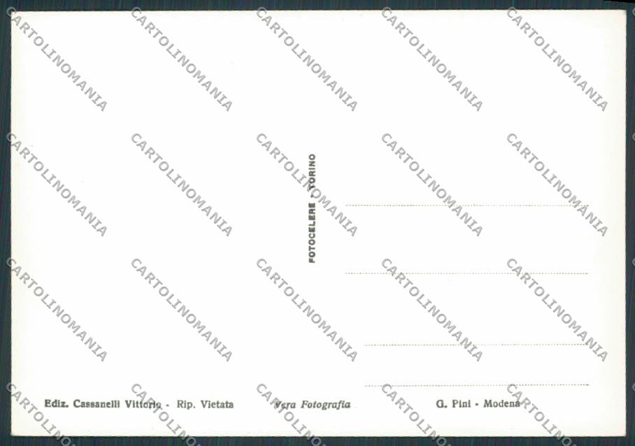 Modena Montecreto Via Roma Albergo Nazionale foto FG cartolina BB2514 – retro