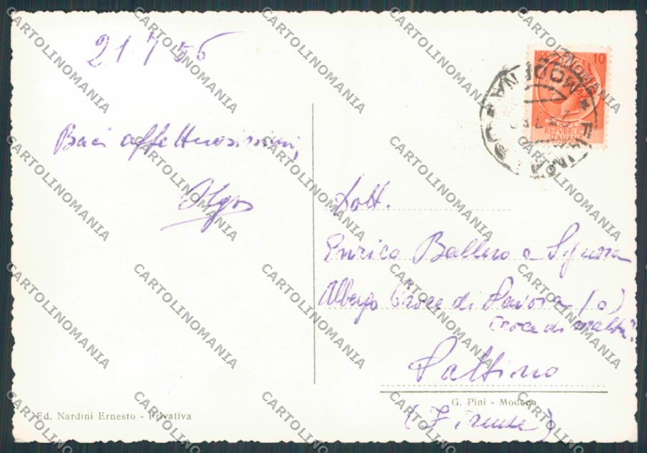 Modena Fiumalbo Panorama foto FG cartolina BB2533 – retro
